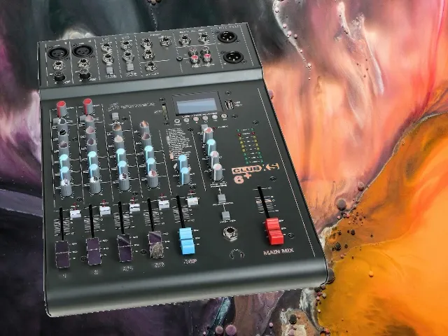 Studiomaster Club XS6+ 6 Channel Bluetooth Mixer