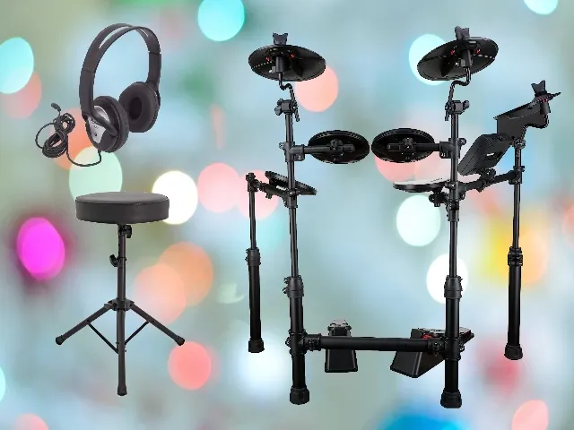 Carlsbro CSD100BP1 Electronic Drum Kit Bundle